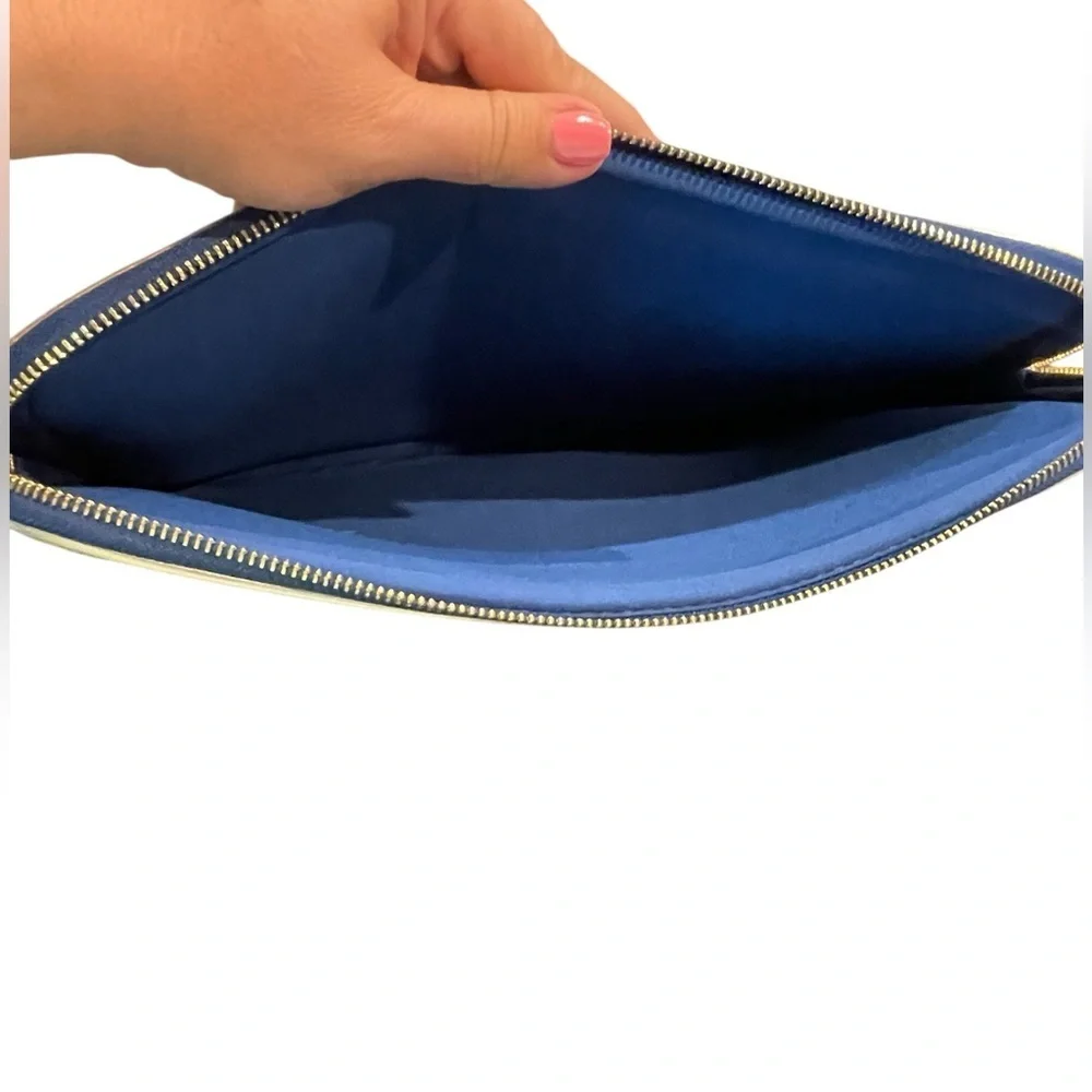 Lilly Pulitzer Blue and Pink Floral Laptop Sleeve